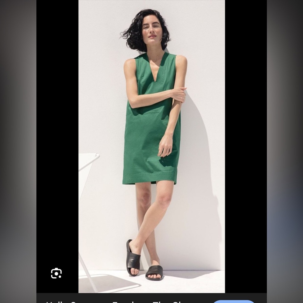 Green Everlane Dress